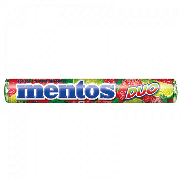 Mentos Erdbeere-Limette Duo
