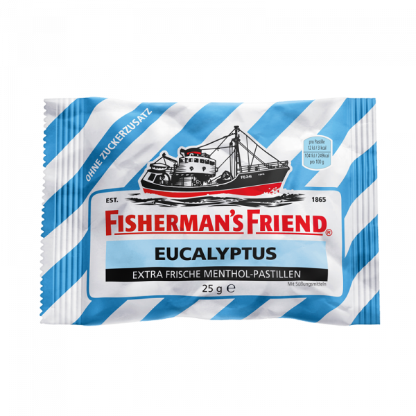 Fisherman's Friend Eucalyptus ohne Zuckerzusatz