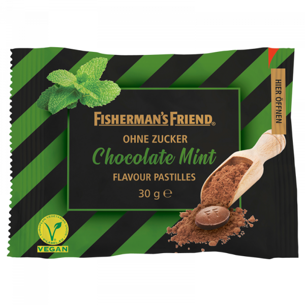 Fisherman's Friend Chocolate Mint ohne Zucker